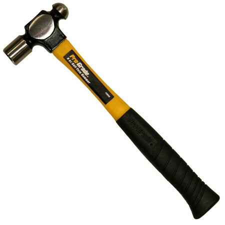 Pro-Grade Tools 8 Oz. Ball Pein Hammer With Fiberglass Handle 15608